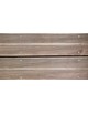 Lame terrasse Sélection pin strié Cl4 marron 2400x145x22 mm