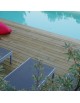 Kit terrasse bois 30m² en pin lisse traité Classe 4