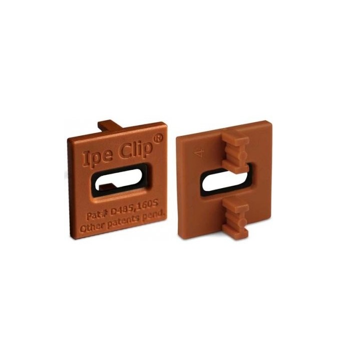 Clips invisibles pour terrasse ipé Deckwise