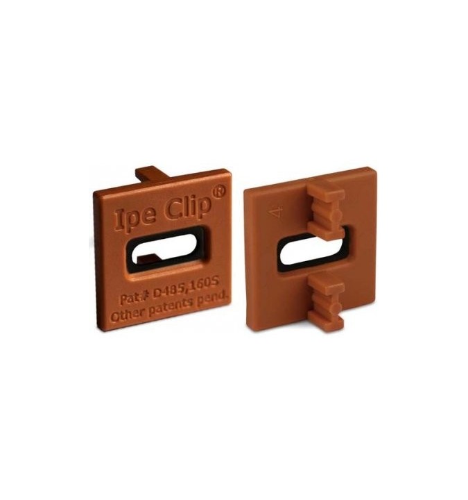 Clips invisibles pour terrasse ipé Deckwise