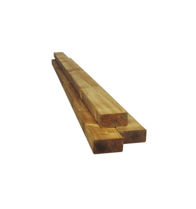 Lambourde 50x80 mm pour stucture terrasse