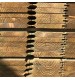 Lame de clôture 1,95 m en bois autoclave