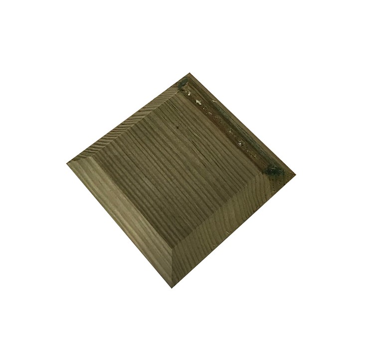 Connecteur à bascule en bois pour pans Vert 9 x 9 cm Taille