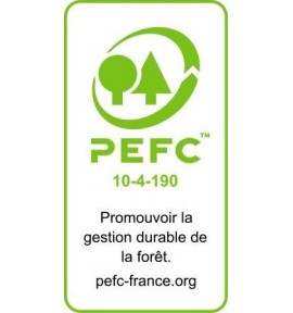Retenue de terre 2400X250x40 mm en bois autoclave