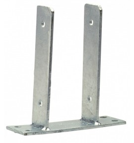 Pied de poteau en U - PP49109