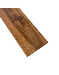 Lame terrasse pin lisse traité Cl4 marron 2400x145x22 mm